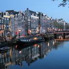 Blaue Stunde in Amsterdam