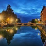 Blaue Stunde in Annecy