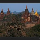 Blaue Stunde in Bagan