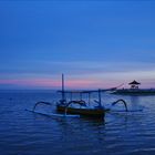 Blaue Stunde in Bali