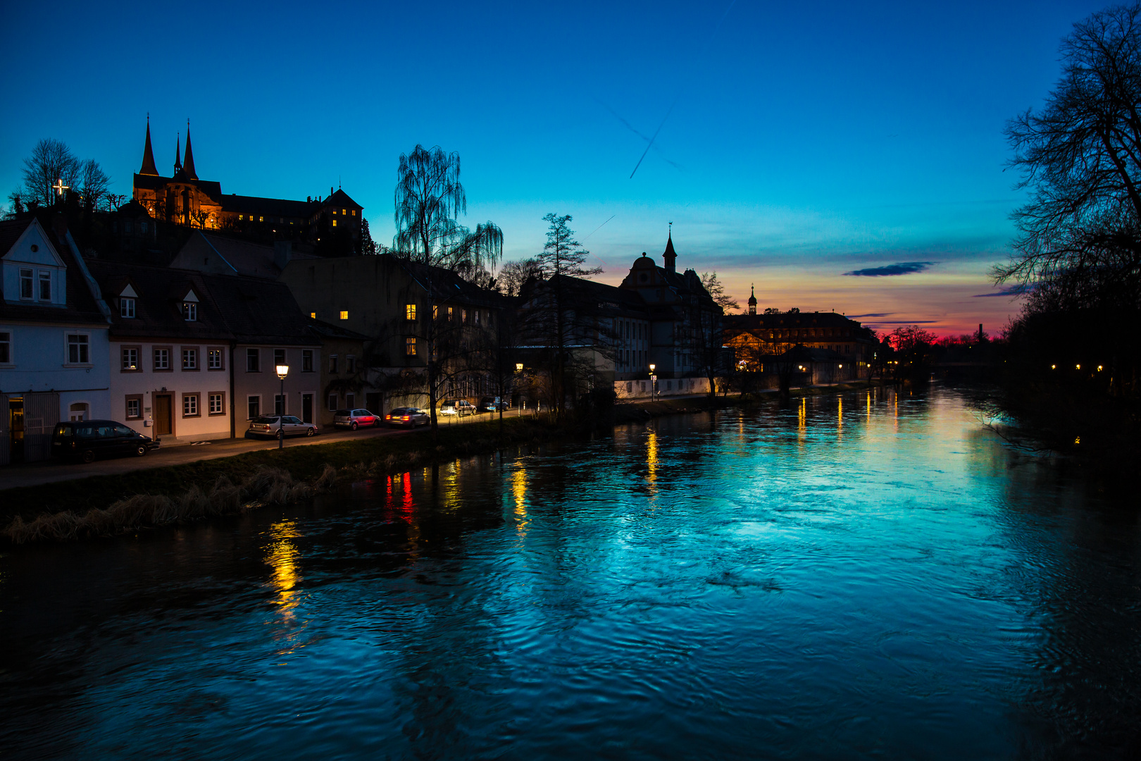 Blaue Stunde in Bamberg