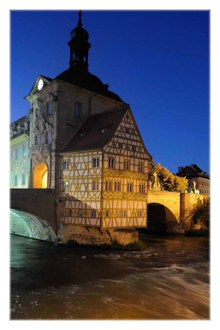 Blaue Stunde in Bamberg