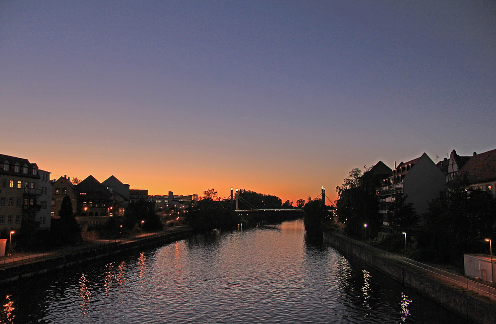 Blaue Stunde in Bamberg