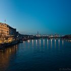 Blaue Stunde in Basel