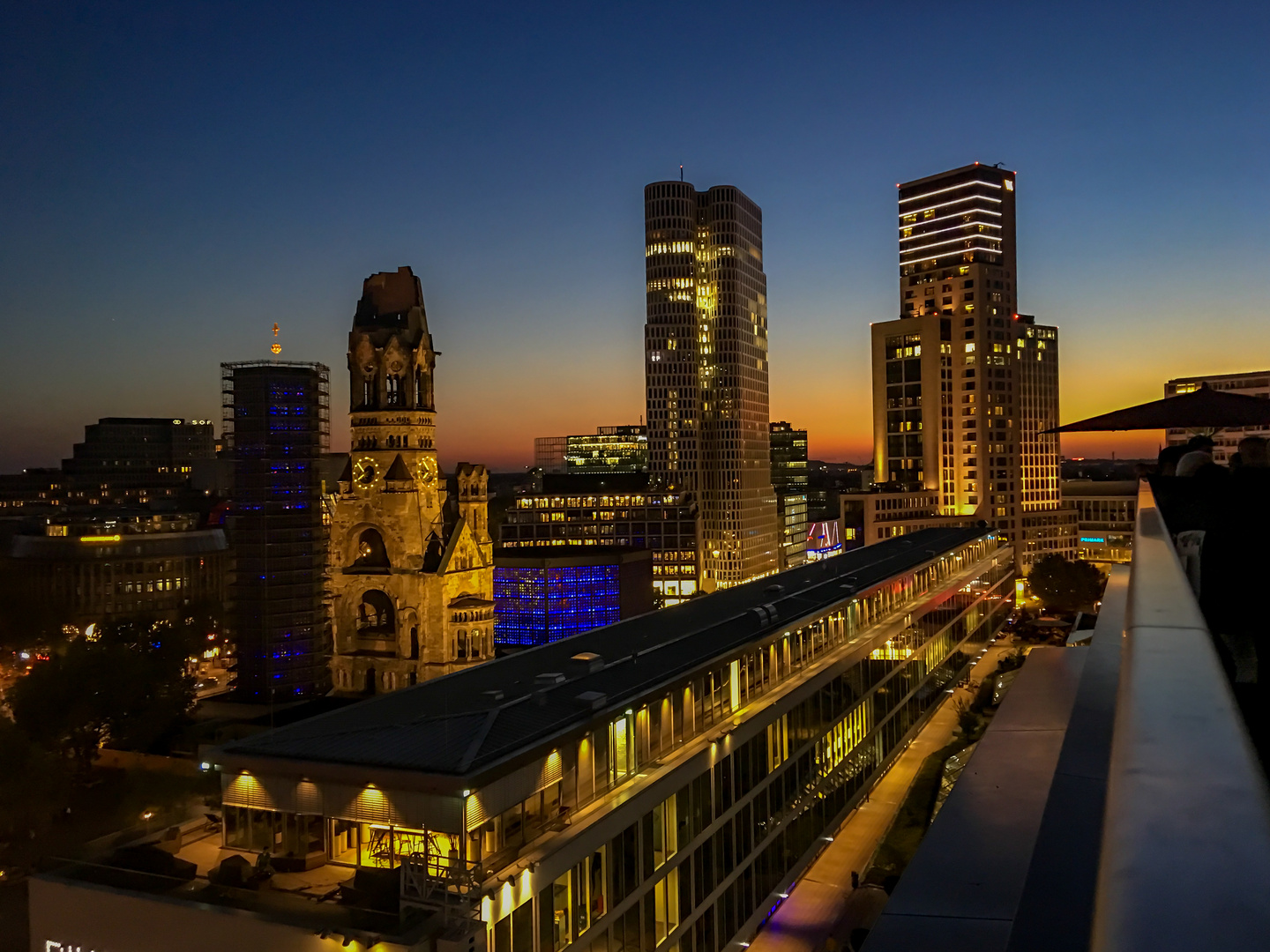 Blaue Stunde in Berlin