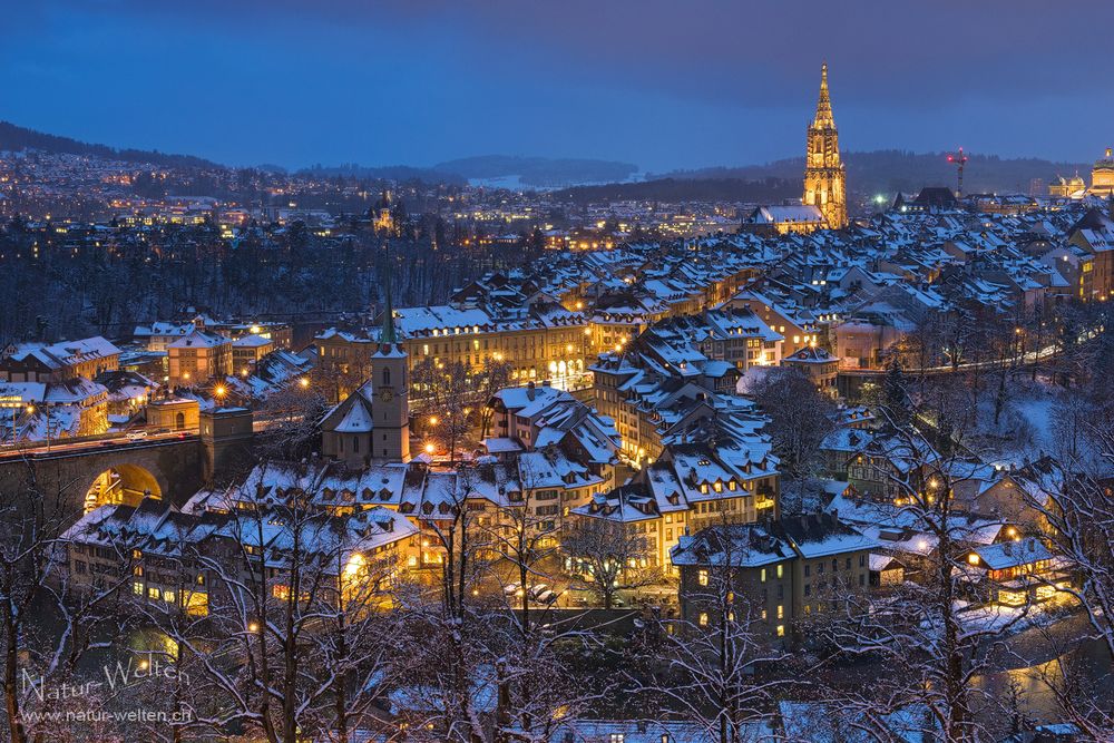 Blaue Stunde in Bern