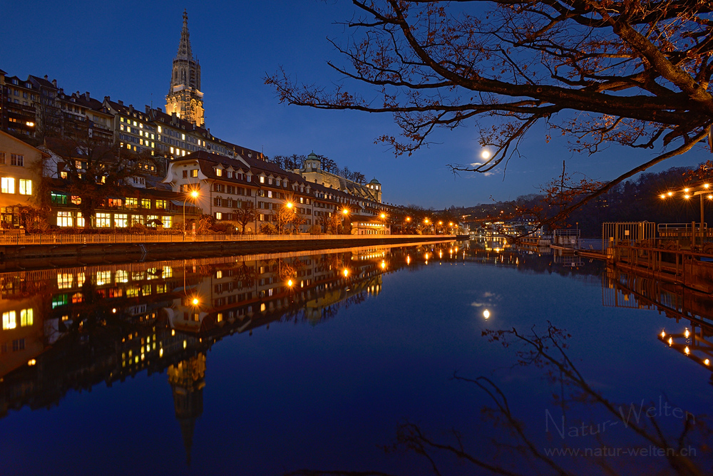 Blaue Stunde in Bern