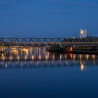 Blaue Stunde in Bremen an der Weser