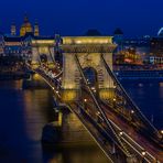 Blaue Stunde in Budapest