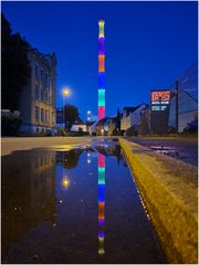 Blaue Stunde in Chemnitz...