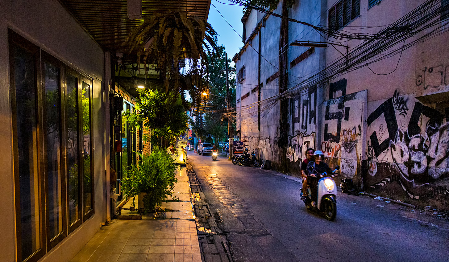 Blaue Stunde in Chiang Mai