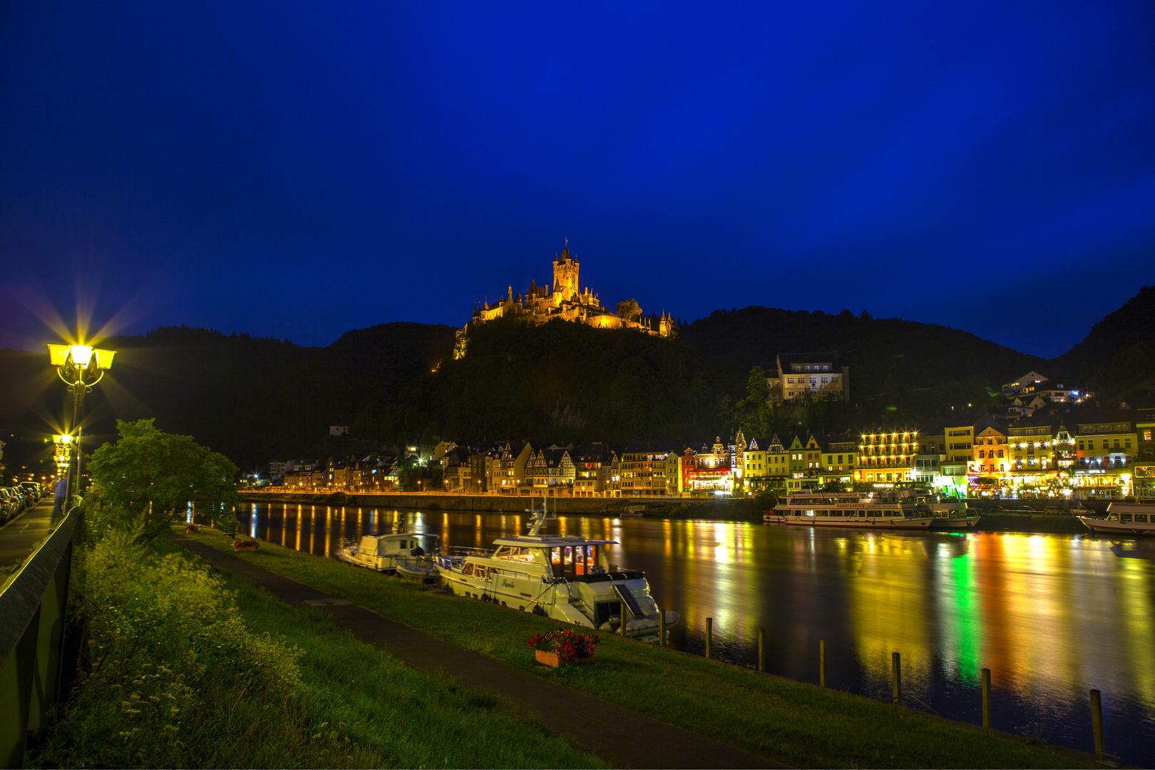 Blaue Stunde in Cochem