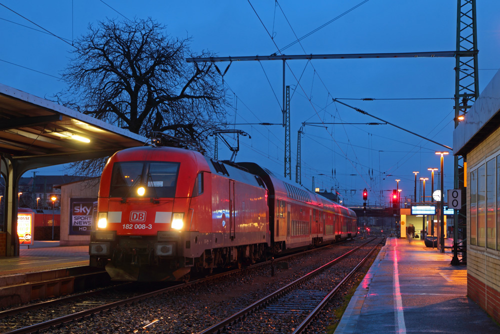 Blaue Stunde in Cottbus