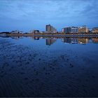 Blaue Stunde in Cuxhaven...