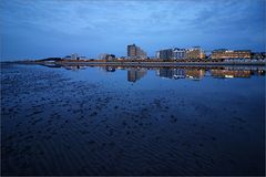 Blaue Stunde in Cuxhaven...