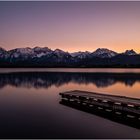 Blaue Stunde in den Allgäuer Alpen