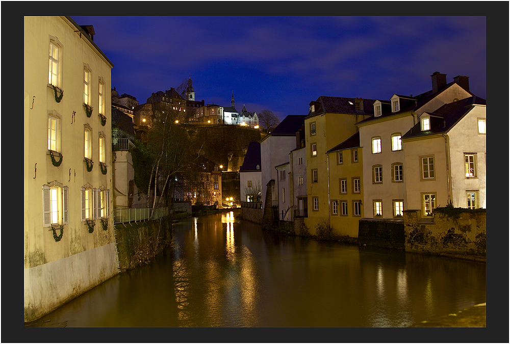 blaue Stunde in der Altstadt