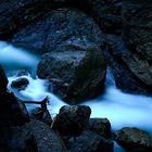 Blaue Stunde in der Klamm