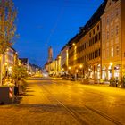 Blaue Stunde in der Maxstraße