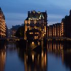 Blaue Stunde in der Speicherstadt