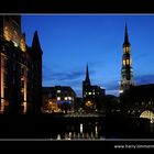 Blaue Stunde in der Speicherstadt