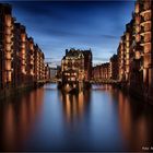 blaue Stunde in der Speicherstadt .... die zweite