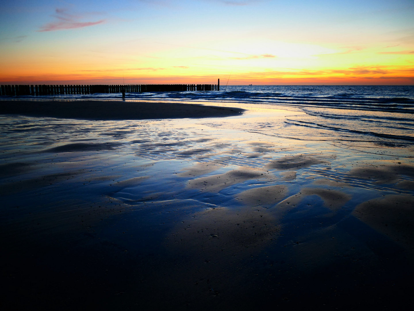 Blaue Stunde in Domburg