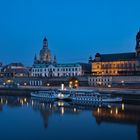 Blaue Stunde in Dresden