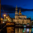 Blaue Stunde in Dresden