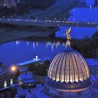 blaue Stunde in Dresden 