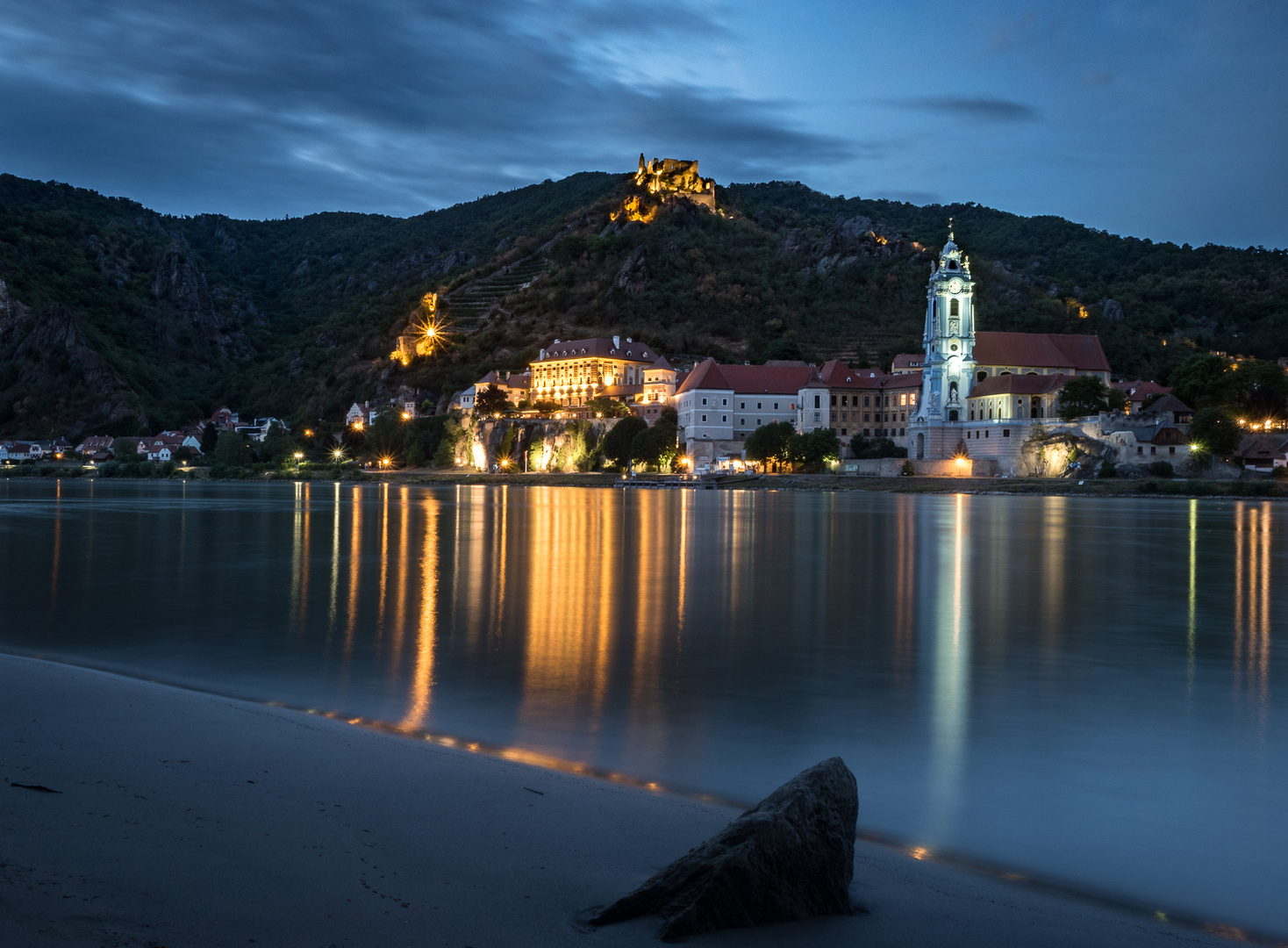 Blaue Stunde in Dürnstein