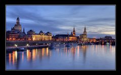 Blaue Stunde in Elbflorenz II