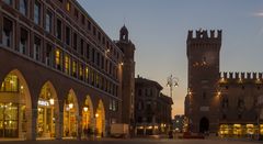 blaue Stunde in Ferrara