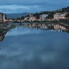 blaue Stunde in Florenz