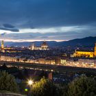 blaue Stunde in Florenz