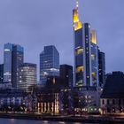 Blaue Stunde in Frankfurt