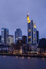 Blaue Stunde in Frankfurt