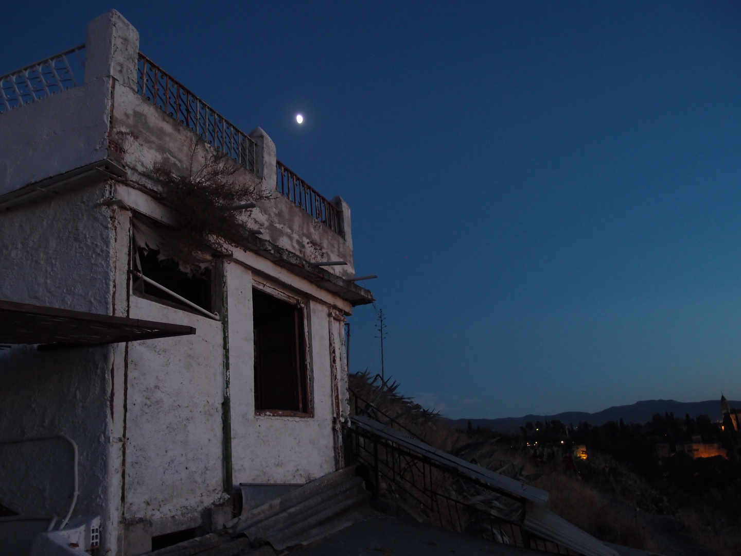 Blaue Stunde in Granada