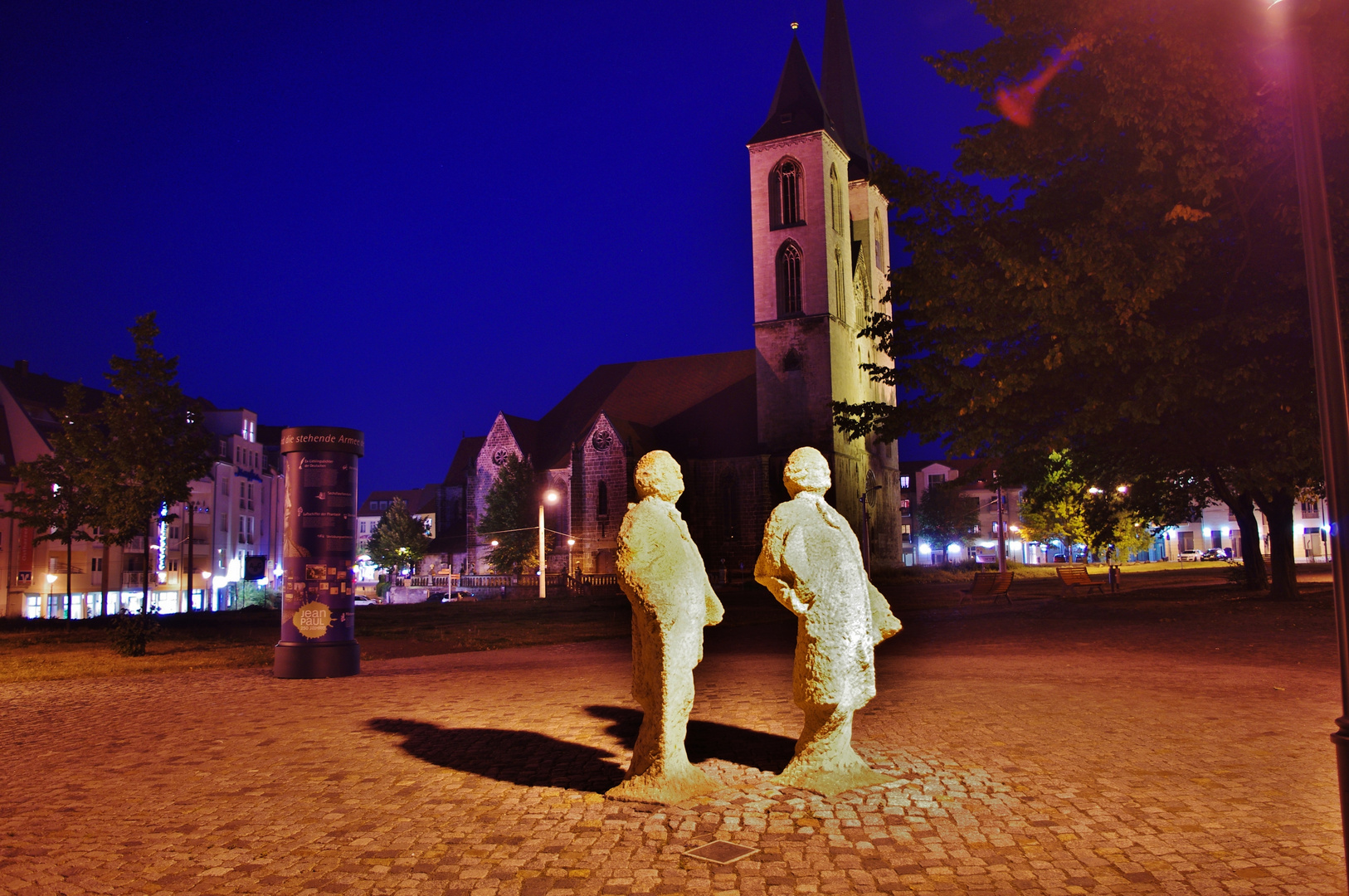 Blaue Stunde in Halberstadt