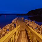 Blaue Stunde in Harbour Mille, Neufundland