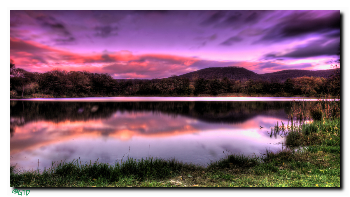 Blaue Stunde in HDR