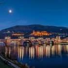 Blaue Stunde in Heidelberg