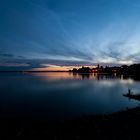 Blaue Stunde in Immenstaad am Bodensee