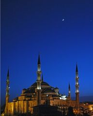 Blaue Stunde in Istanbul