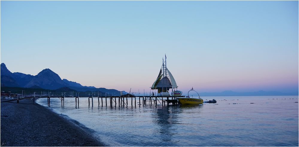 Blaue Stunde in Kemer