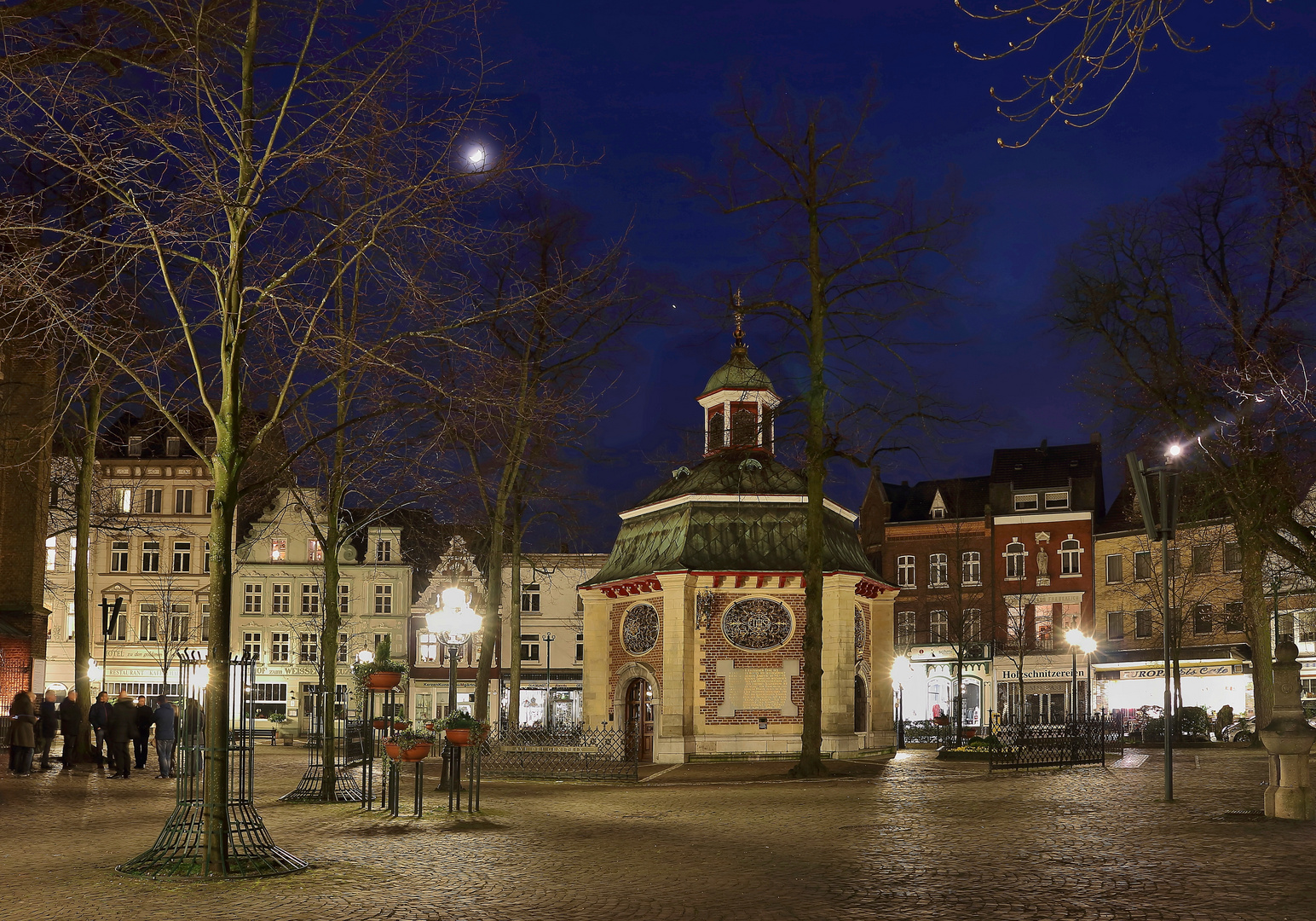 Blaue Stunde in Kevelaer