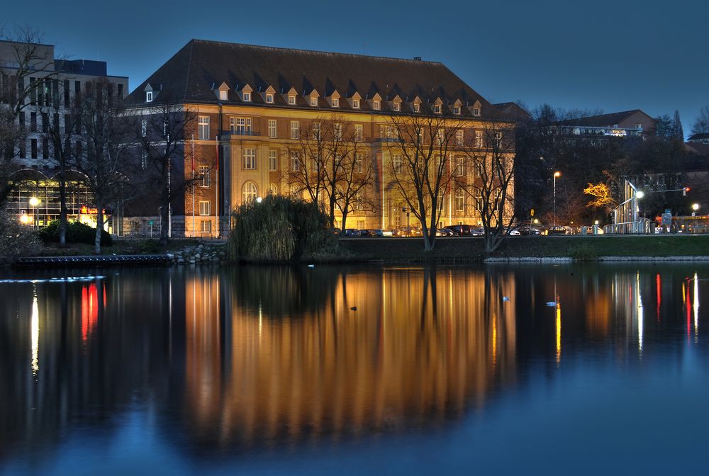 Blaue Stunde in Kiel