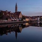 Blaue Stunde in Landshut