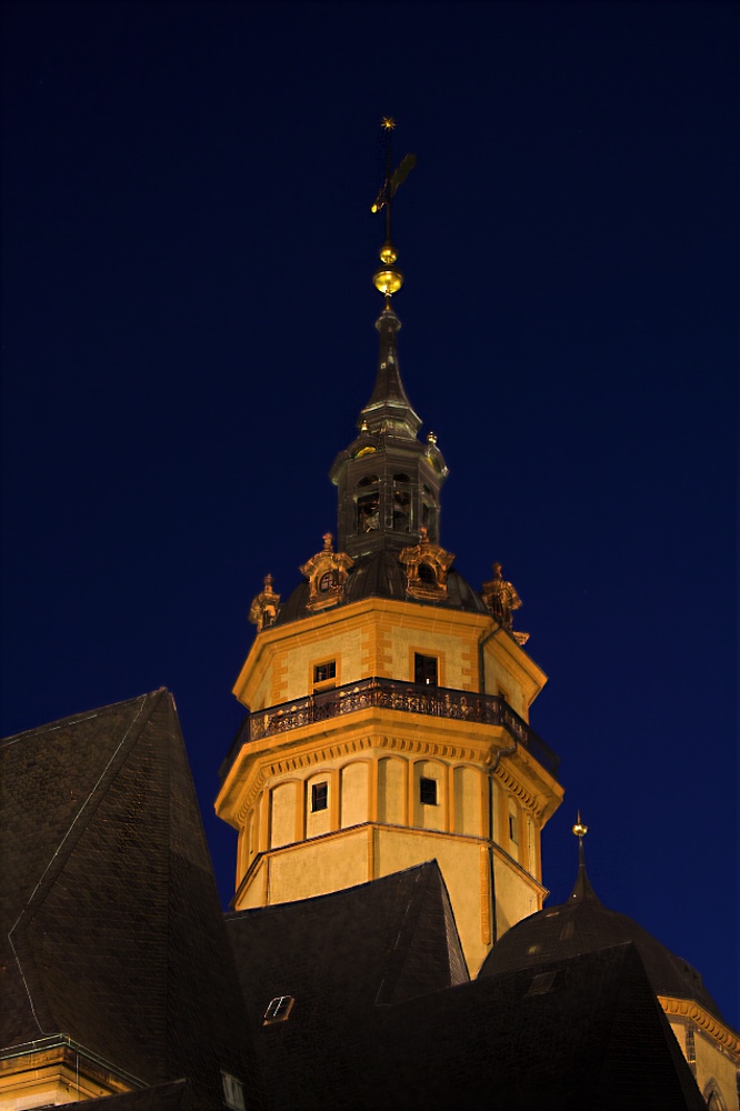 Blaue Stunde in Leipzig