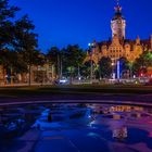 blaue Stunde in Leipzig